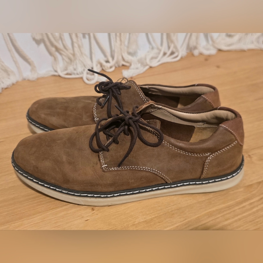 Brown Suede Boys Shoes